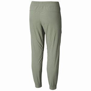 Columbia Pantalones Silver Ridge™ Pull-On Banded Niña Grises/Verdes (264SFMROC)